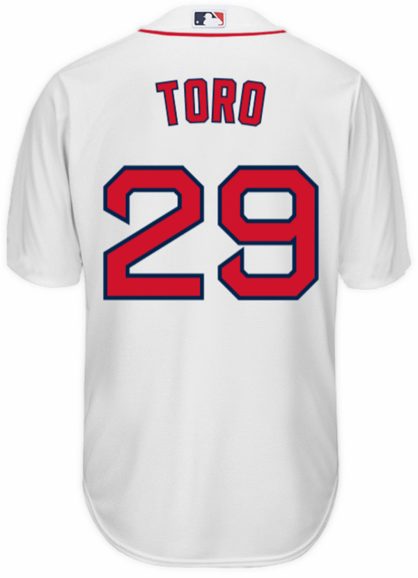 Abraham Toro Jersey - Boston Red Sox Replica Adult Home Jersey