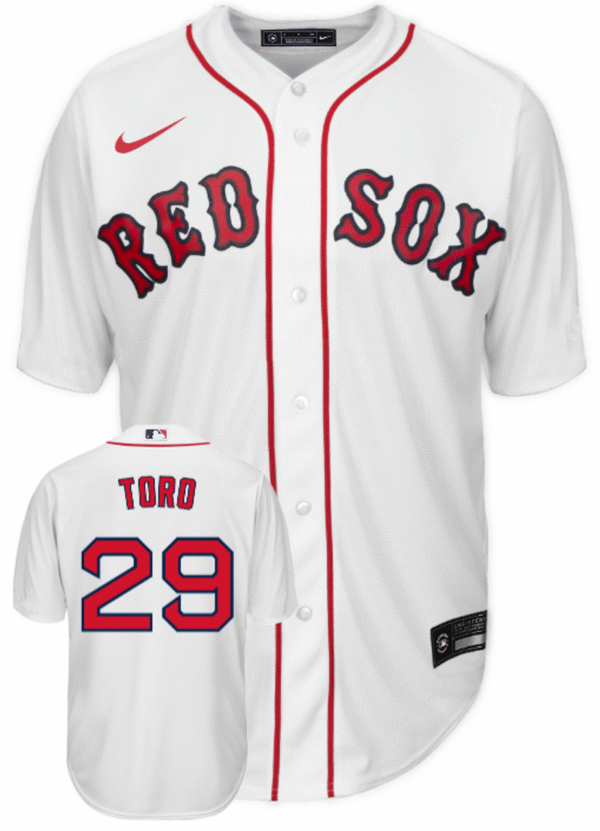 Abraham Toro Jersey - Boston Red Sox Replica Adult Home Jersey - Image 2