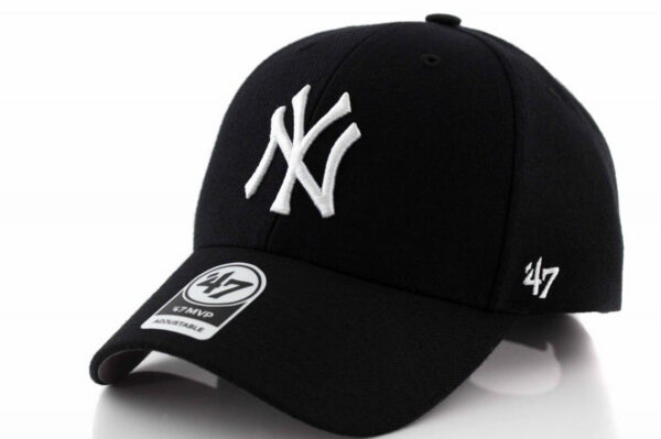 NY Yankees MVP Adjustable Cap - Black