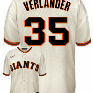 Justin Verlander Youth Jersey - San Francisco Giants Replica Kids Home Jersey