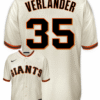 Justin Verlander Jersey - San Francisco Giants Replica Adult Home Jersey