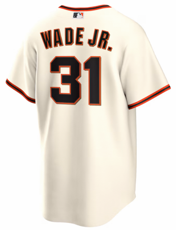 LaMonte Wade Jr. Jersey - San Francisco Giants Replica Adult Home Jersey - Image 2