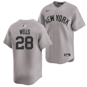 Austin Wells Youth Road Jersey - Limited Kids Away Jersey