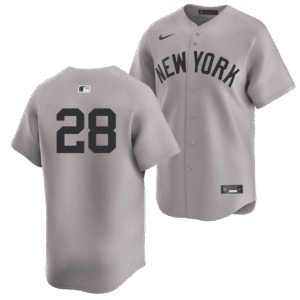 Austin Wells No Name Road Jersey - NY Yankees Number Only Limited Adult Road Jersey