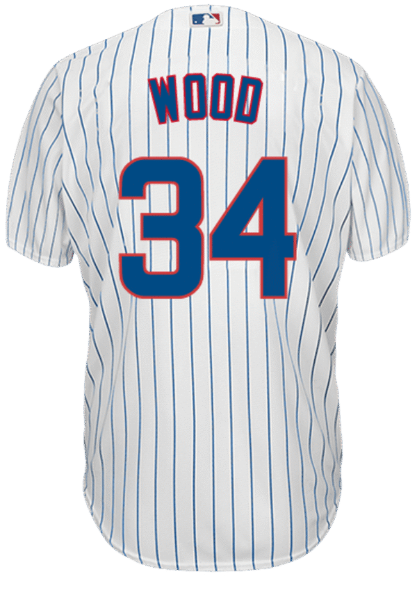 Kerry Wood Chicago Cubs Replica Adult Home Jersey