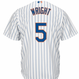 David Wright NY Mets Replica Youth Home Jersey