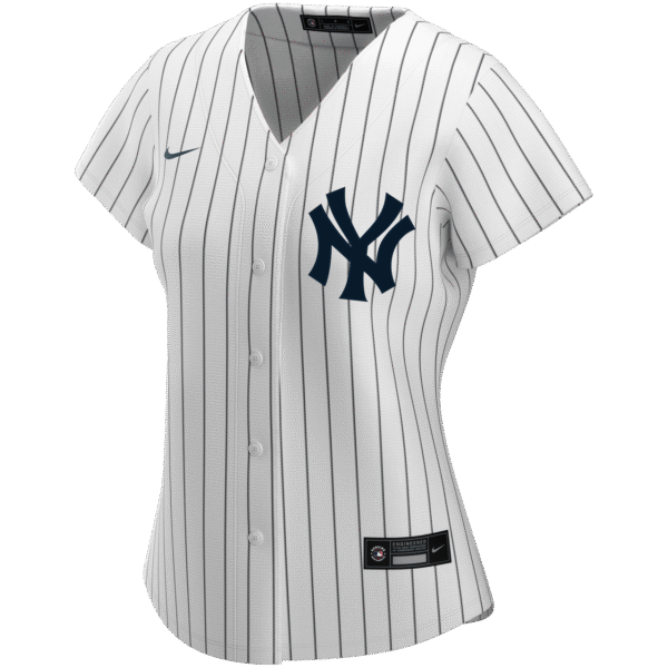 NY Yankees Replica Personalized Ladies Home Jersey - Image 3