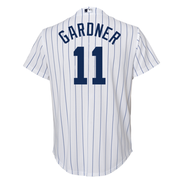 Brett Gardner NY Yankees Replica Youth Home Jersey