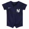 Yankees Baby Navy Cool Base Jersey Romper