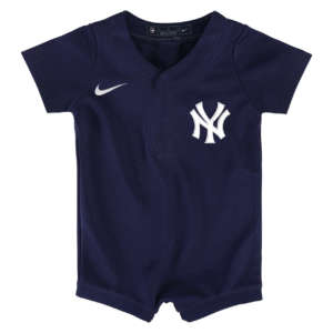 Yankees Baby Navy Cool Base Jersey Romper