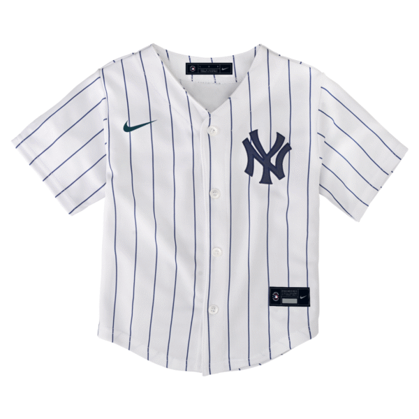 NY Yankees Replica Personalized Kids Home Jersey - Image 2
