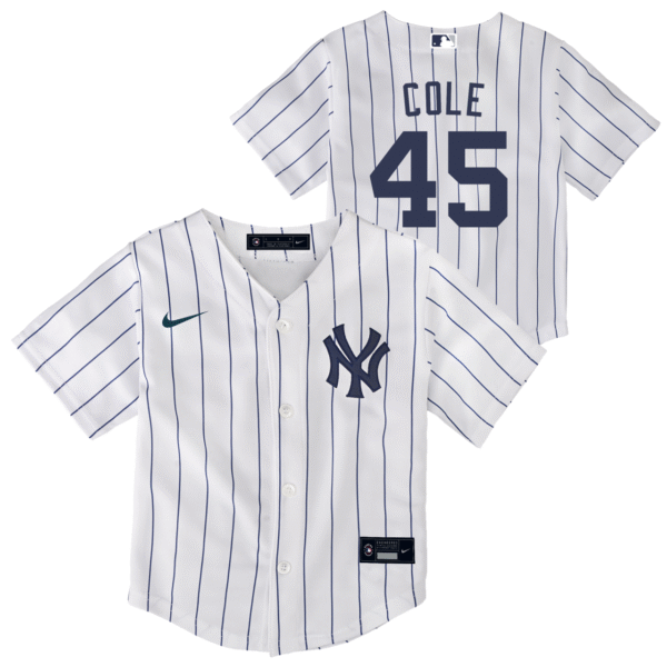 Gerrit Cole Toddler Jersey - NY Yankees Replica Toddler Home Jersey - Image 2