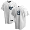 Yogi Berra No Name Jersey - Yankees Limited Home Number Only Jersey