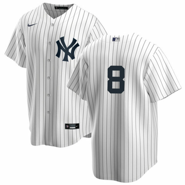 Yogi Berra No Name Jersey - Yankees Limited Home Number Only Jersey