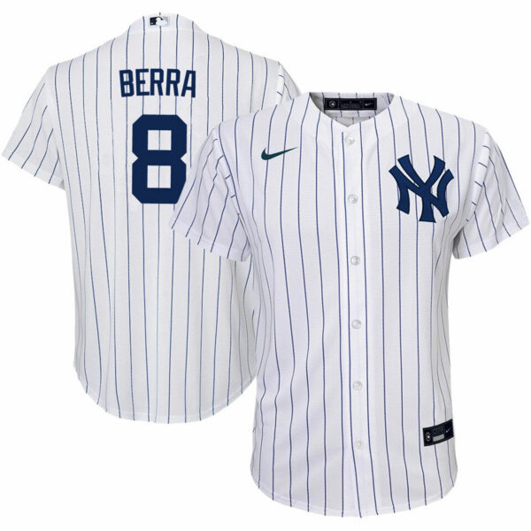 Yogi Berra Youth Jersey - NY Yankees Replica Kids Home Jersey