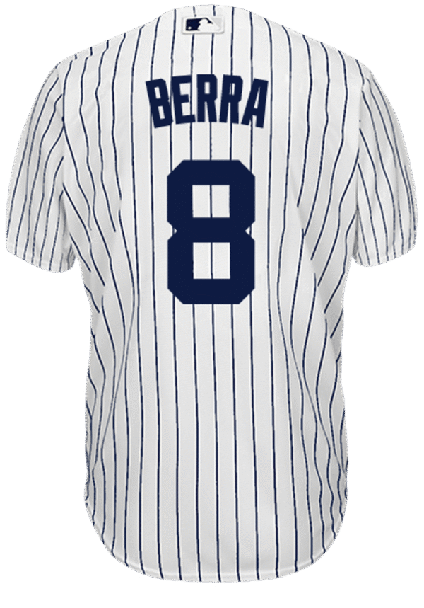 Yogi Berra Jersey - NY Yankees Replica Adult Home Jersey