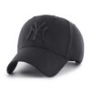 NY Yankees MVP Adjustable Cap - Double Black