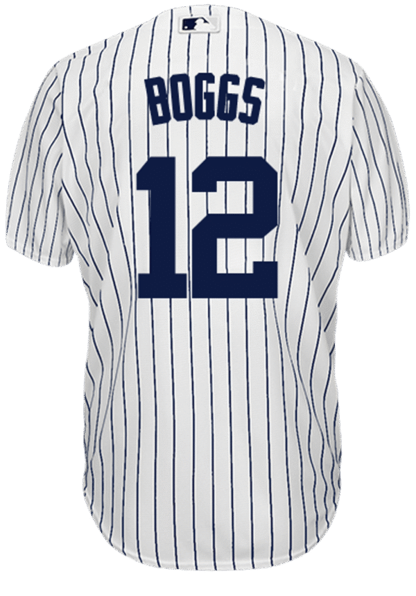 Wade Boggs Youth Jersey - NY Yankees Replica Kids Home Jersey