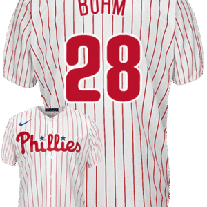 Alec Bohm Youth Jersey - Philadelphia Phillies Replica Kids Home Jersey