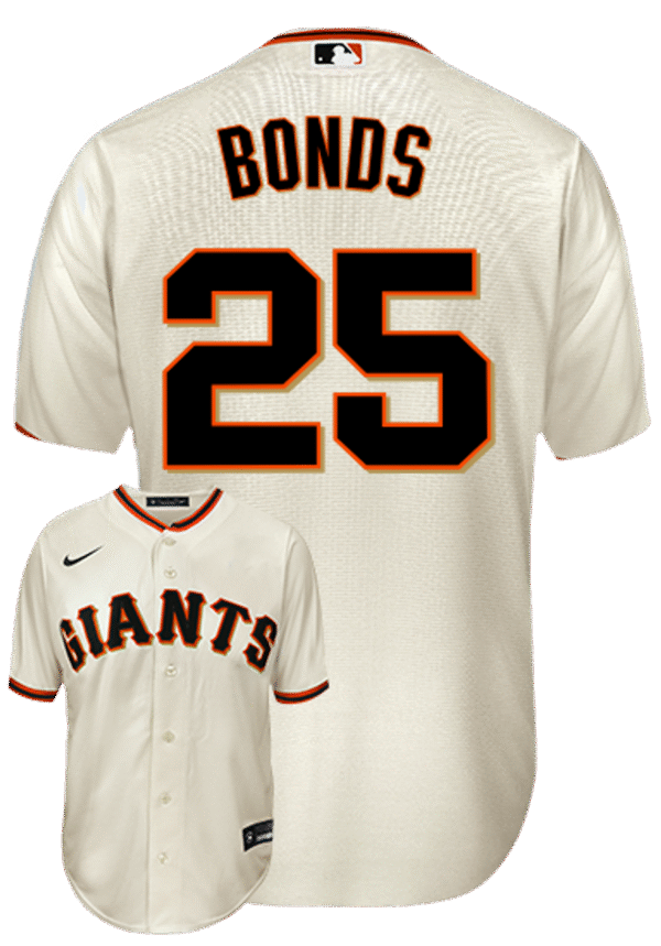 Barry Bonds Jersey - San Francisco Giants Replica Adult Home Jersey
