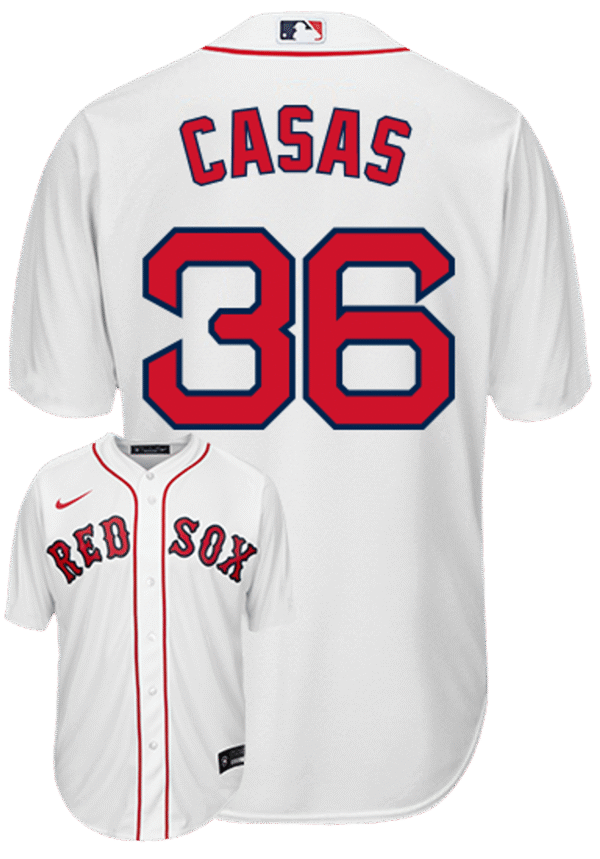 Triston Casas Jersey - Boston Red Sox Replica Adult Home Jersey