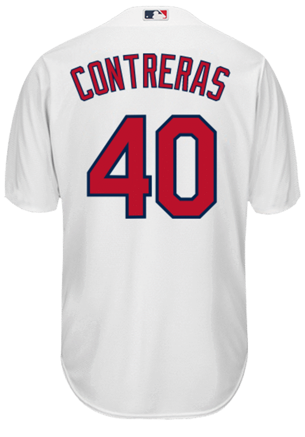 Willson Contreras Youth Jersey - St Louis Cardinals Replica Kids Home Jersey - Image 2