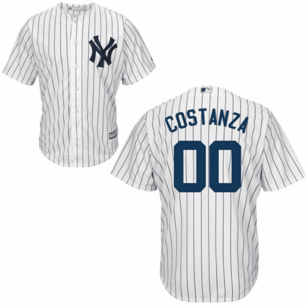 George Costanza Jersey - NY Yankees Adult Home Jersey - Image 3