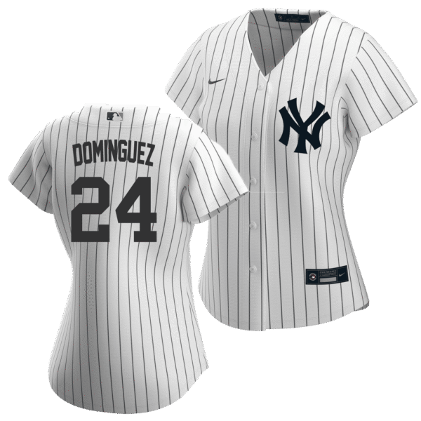 Jasson Dominguez Ladies Jersey - NY Yankees Replica Womens Home Jersey