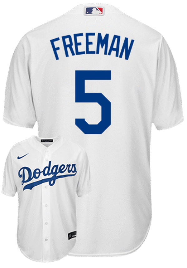 Freddie Freeman Jersey - LA Dodgers Replica Adult Home Jersey