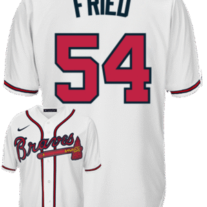 Max Fried Youth Jersey - Atlanta Braves Replica Kids Home Jersey