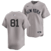 Luis Gil No Name Road Jersey - NY Yankees Number Only Limited Adult Road Jersey