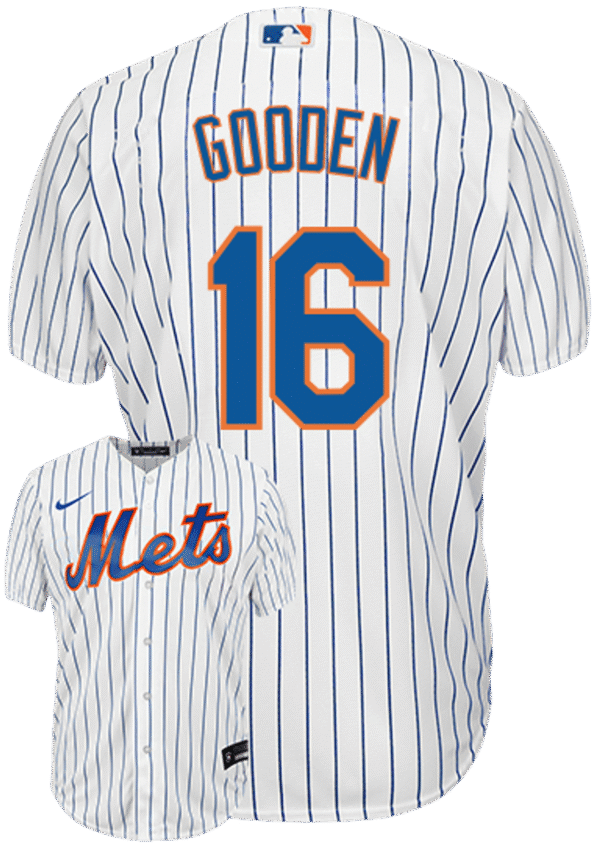 Dwight Gooden Jersey - NY Mets Replica Adult Home Jersey