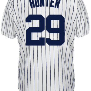 Catfish Hunter Jersey - NY Yankees Pinstripe Cooperstown Replica Throwback Jersey