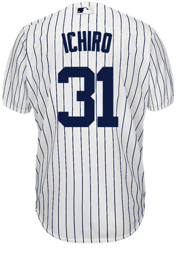 Ichiro Suzuki NY Yankees Replica Adult Home Jersey