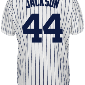 Reggie Jackson Jersey - NY Yankees Pinstripe Cooperstown Replica Throwback Jersey
