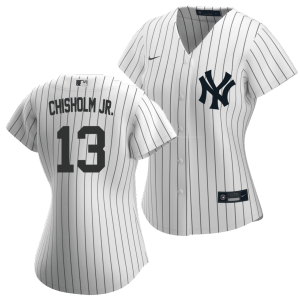 Jazz Chisholm Jr. Ladies Jersey - NY Yankees Replica Womens Home Jersey