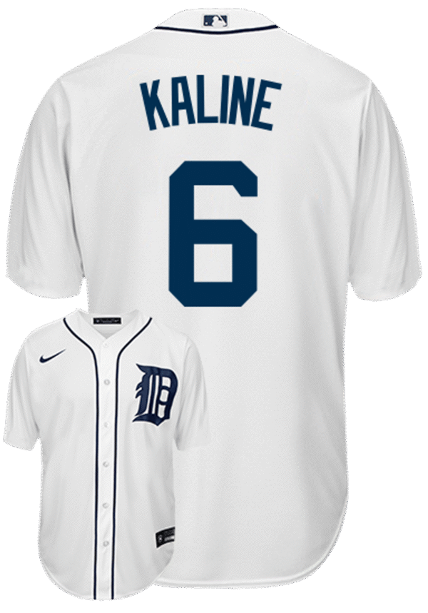 Al Kaline Detroit Tigers Replica Youth Home Jersey