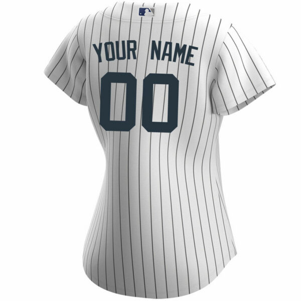 NY Yankees Replica Personalized Ladies Home Jersey - Image 2