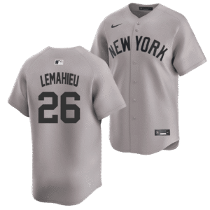 DJ Lemahieu Youth Jersey - NY Yankees Limited Kids Road Jersey