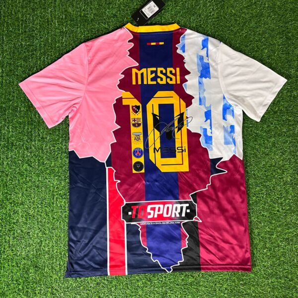 Lionel Messi GOAT Combo All Teams Special Jersey Trikot Maillot Soccer Shirt - Image 2