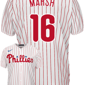 Brandon Marsh Youth Jersey - Philadelphia Phillies Replica Kids Home Jersey