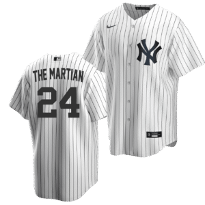 The Martian Youth Jersey - Jasson Dominguez NY Yankees Replica Kids Home Jersey
