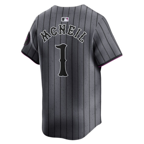 Jeff McNeil Youth City Connect Jersey - NY Mets 2024 Limited Kids Jersey - Image 2