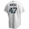 Frankie Montas Jersey - NY Yankees Replica Adult Home Jersey