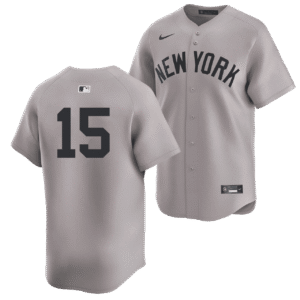 Thurman Munson No Name Jersey - Number Only Limited Road Jersey