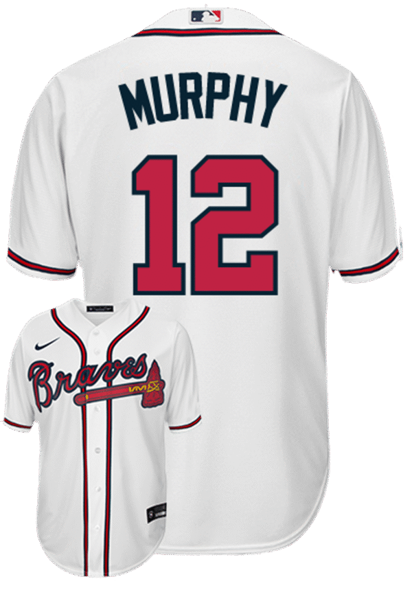 Sean Murphy Jersey - Atlanta Braves Replica Adult Home Jersey