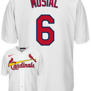 Stan Musial Jersey - St Louis Cardinals Replica Adult Home Jersey