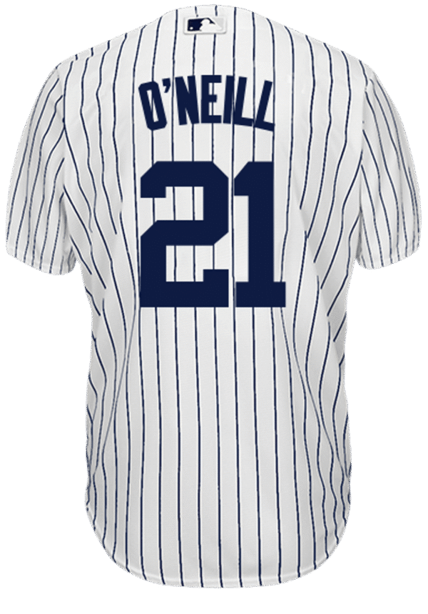 Paul O'neill Jersey - NY Yankees Home Cooperstown Replica Throwback Jersey