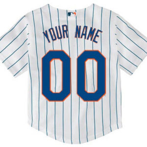 NY Mets Replica Personalized Baby Home Jersey