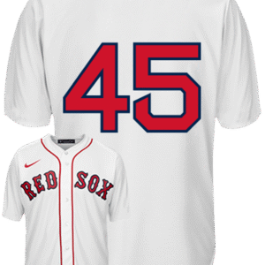 Pedro Martinez No Name Jersey - Boston Red Sox Replica Number Only Adult Home Jersey